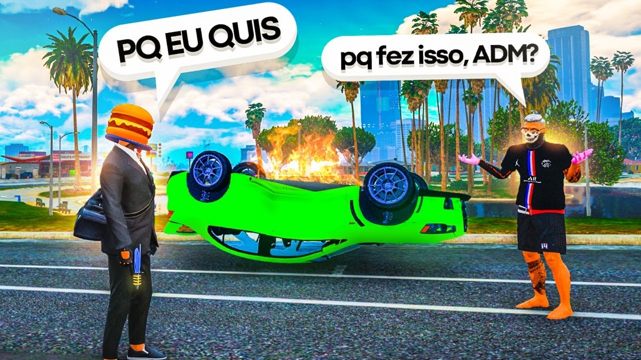 VIREI ADM ABUSER POR 1 DIA NO GTA RP