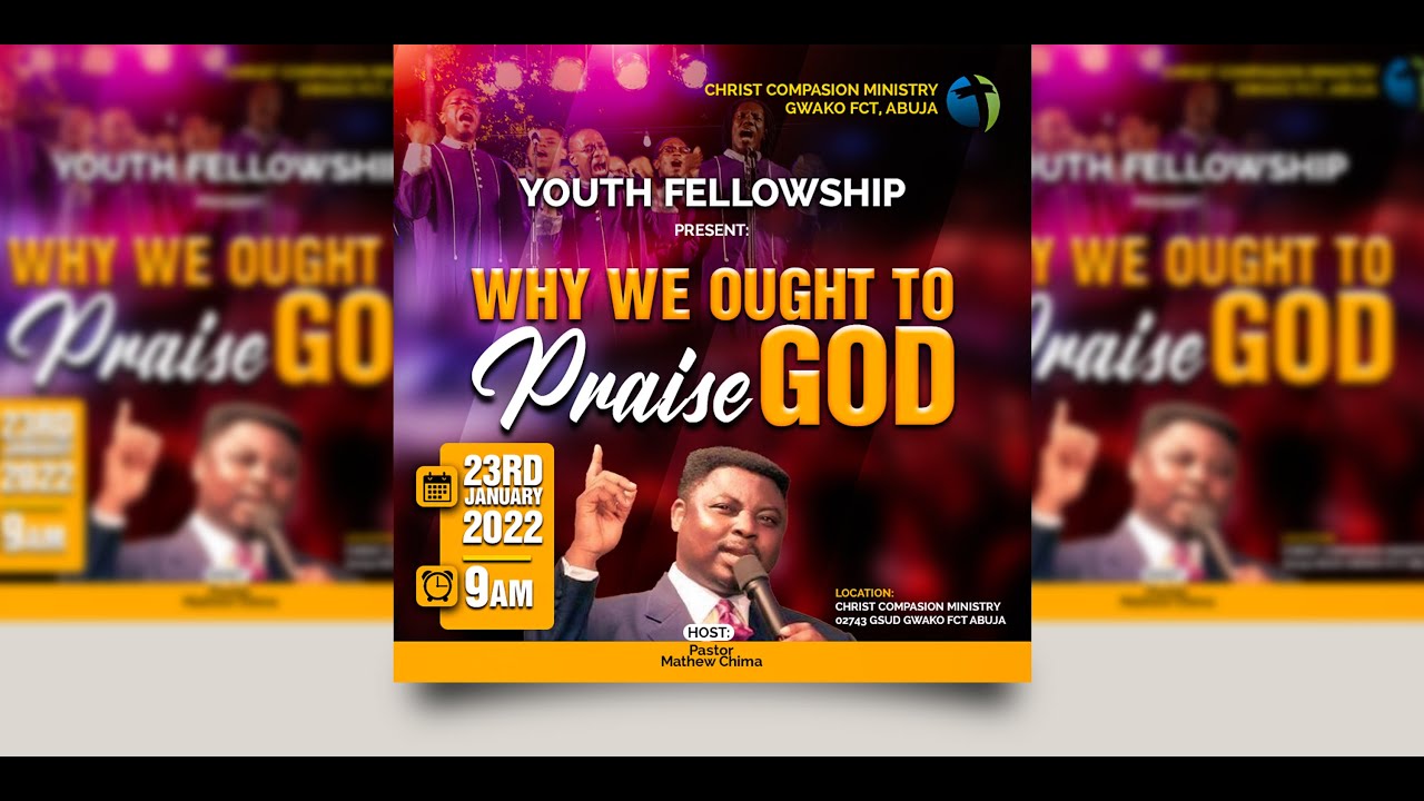 How to design church flyer | Church flyer design | Download Free PSD Template | Photoshop Tutorial