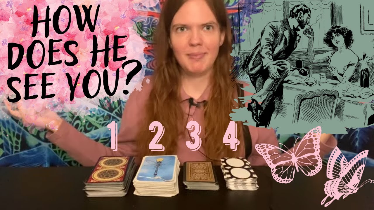 ♢ PICK A CARD ♢ HOW DOES HE SEE YOU? HOW DOES HE PERCEIVE YOU? - PSYCHIC TAROT READING