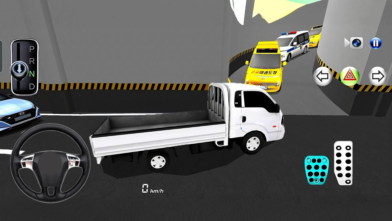 New Kia Pickup Stuck in Parking Garage - 3D Driving Class - Car Game - 3D Driving Class 2026