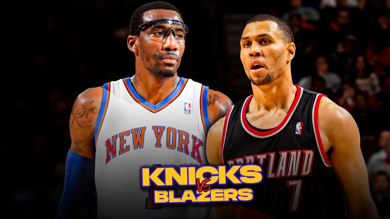 Amare's Knicks Home Debut Ends In EPIC Showdown vs Brandon Roy's Blazers 🔥🔥