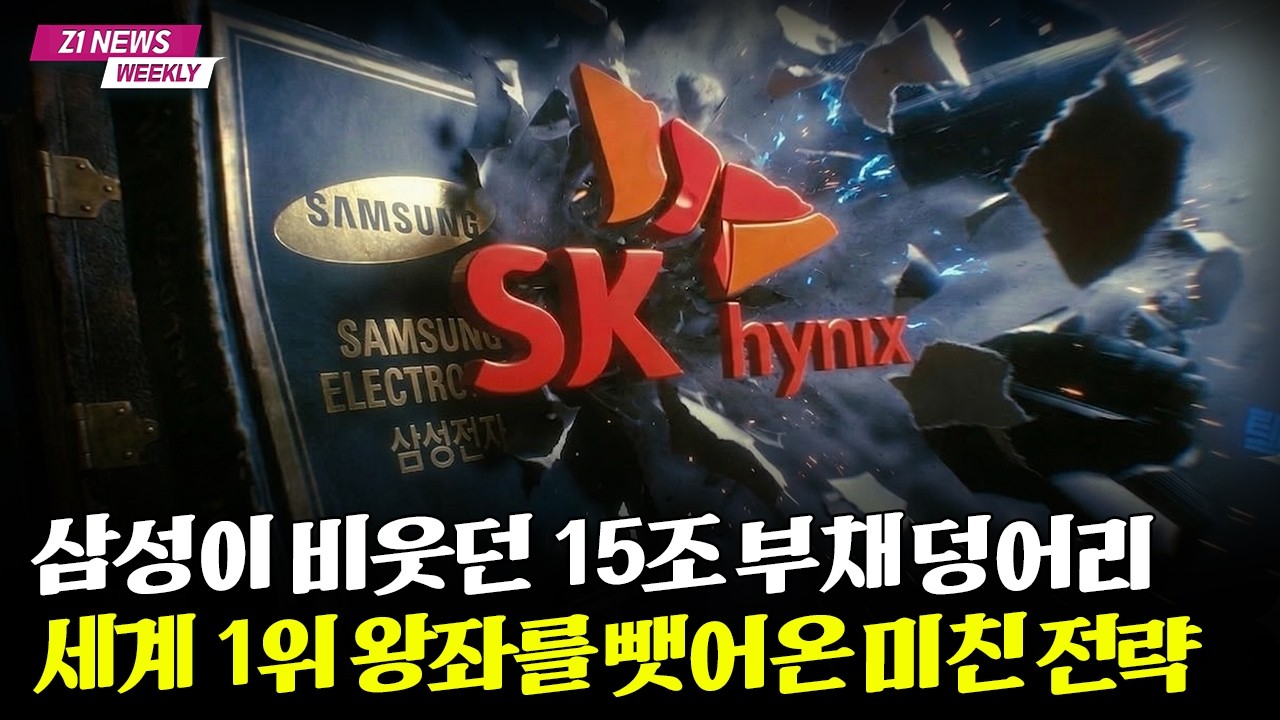 빚에 허덕거리던 하이닉스가 삼성 밟고 1등 된 충격적 이유 [Z1뉴스]