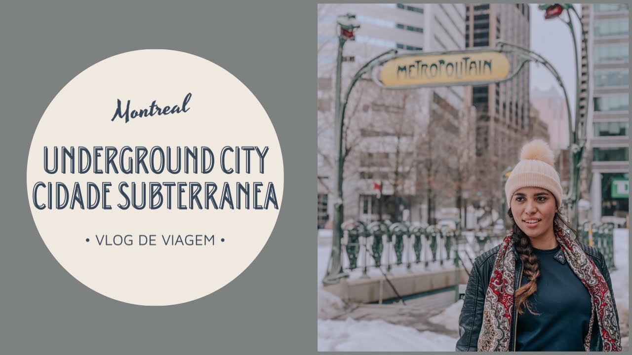 Como é a cidade subterrânea de Montreal? - Underground city Montréal