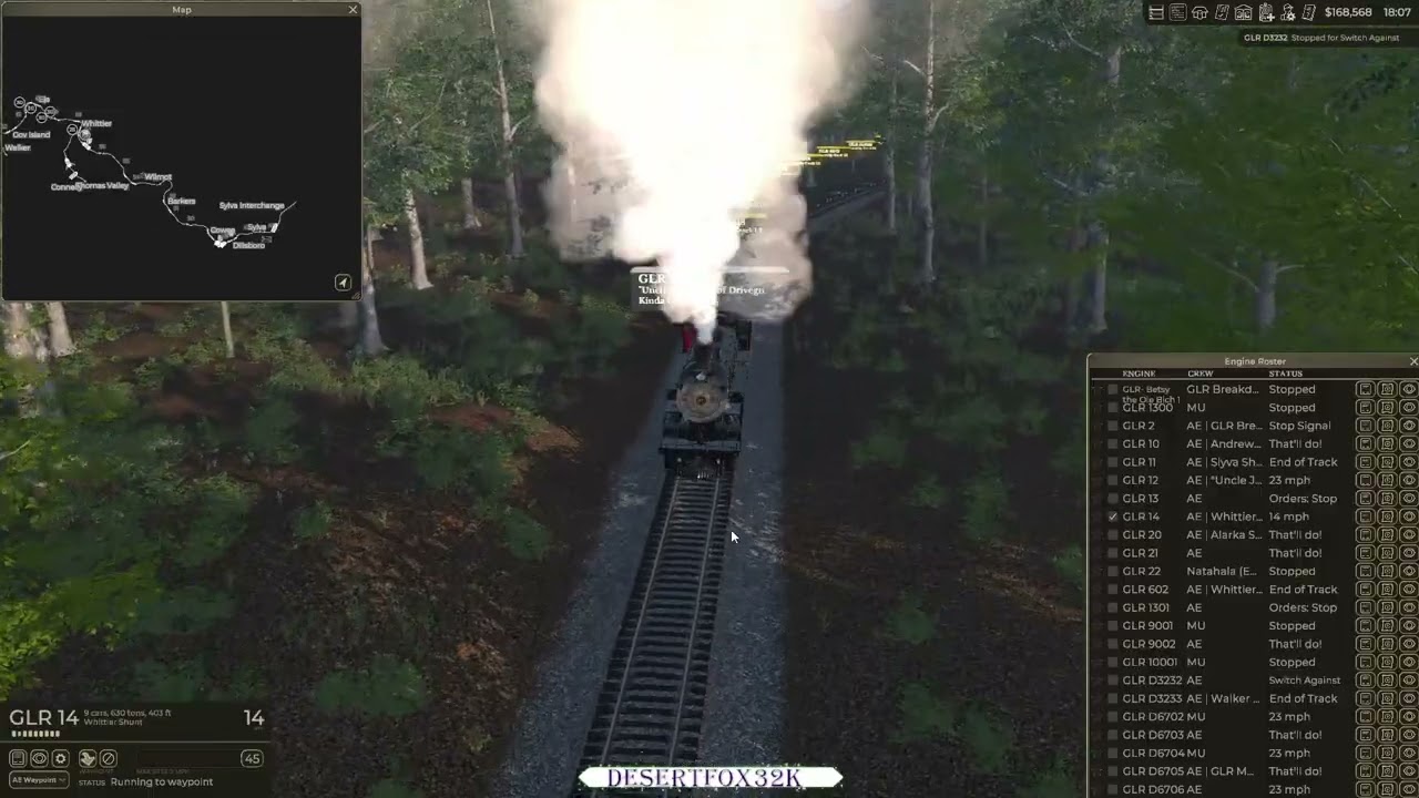 Railroader Ep 67 Power-hour on the GLR