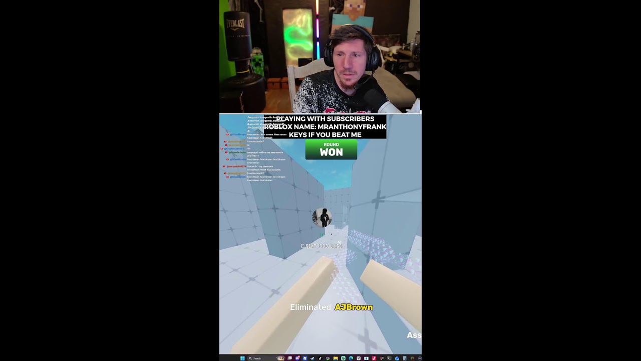 Aiden and Dad vs the Viewers in Roblox Rivals! (Portrait)