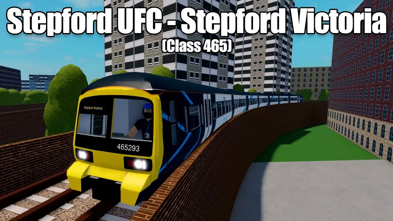 DRIVING THE CLASS 465 FROM STEPFORD UFC TO STEPFORD VICTORIA!!