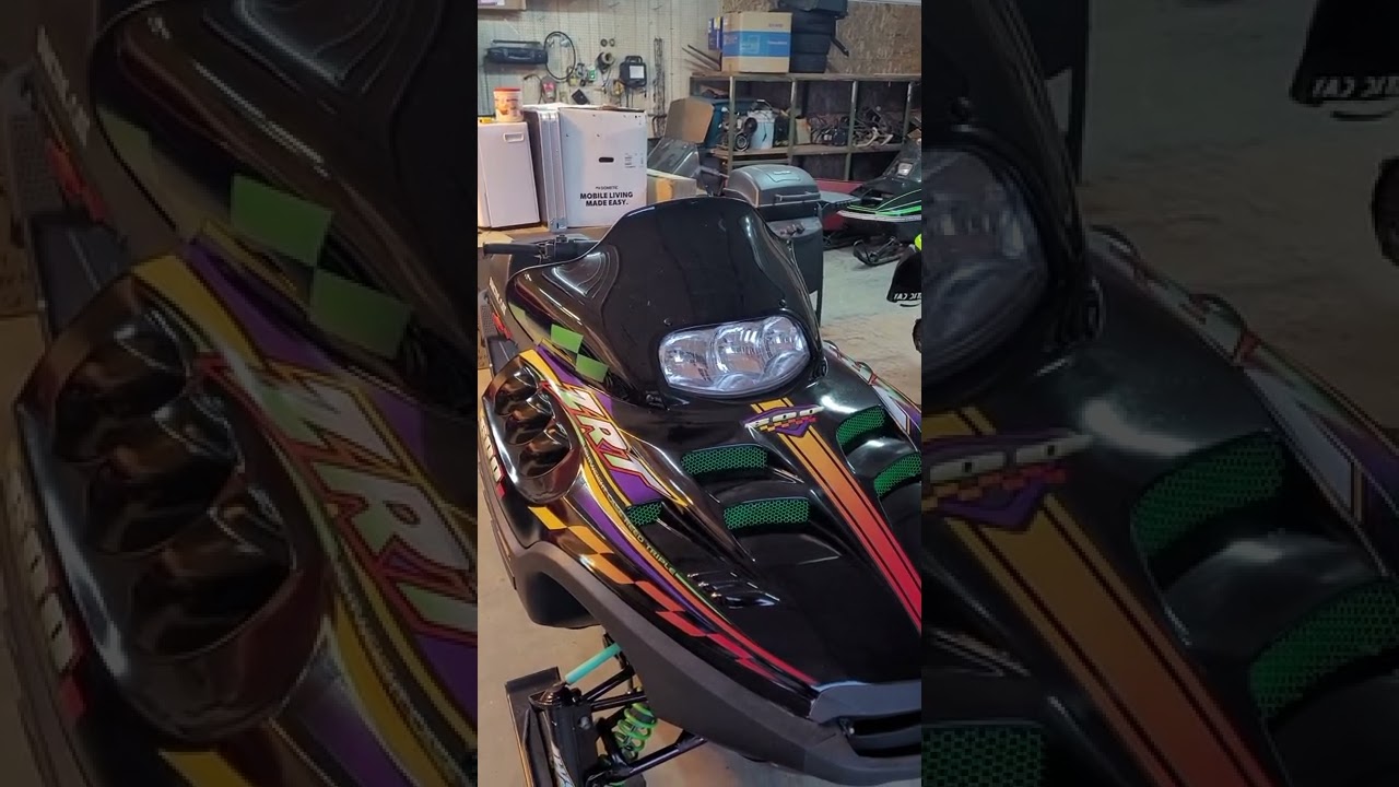 1999 Arctic Cat ZRT600 restoration