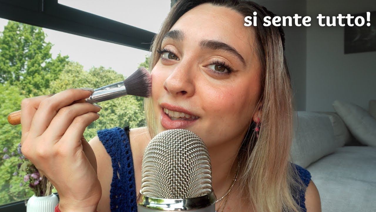 TI RILASSO MENTRE MI TRUCCO | ASMR makeup 🤍