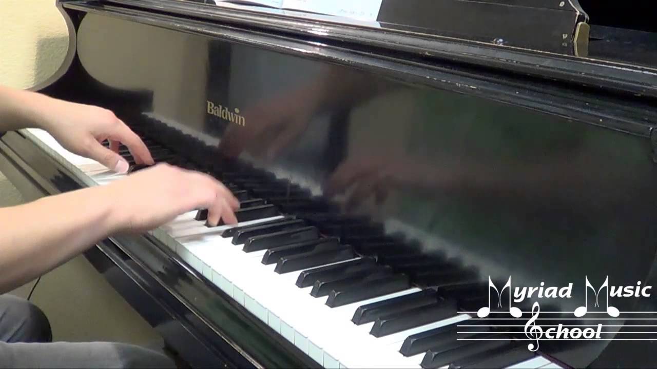 Bouree -- Christoph Graupner -- Piano Adventures Lesson Book 4