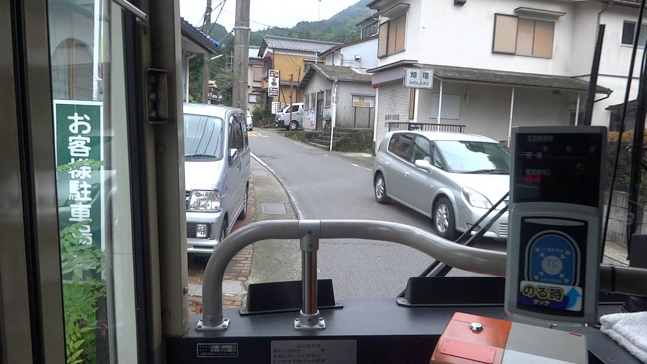 【全区間展望】　箱根登山バス　旧街道　箱根湯本→元箱根港