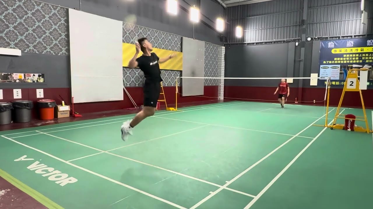藏龍羽球旗美館 男單 王峙錥 VS 岳泰君