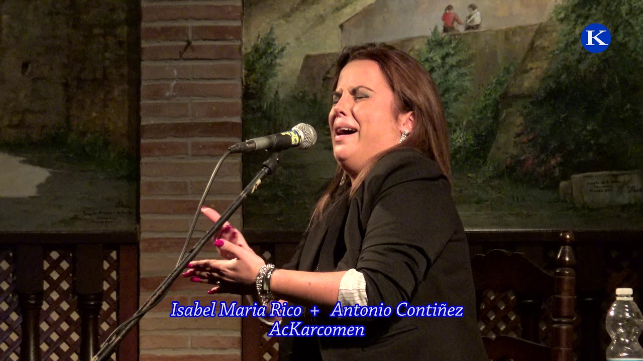 Isabel Rico y Antonio Continez por #MALAGUEÑA XXXVII Concurso Nacional Cante #Flamenco Carmona