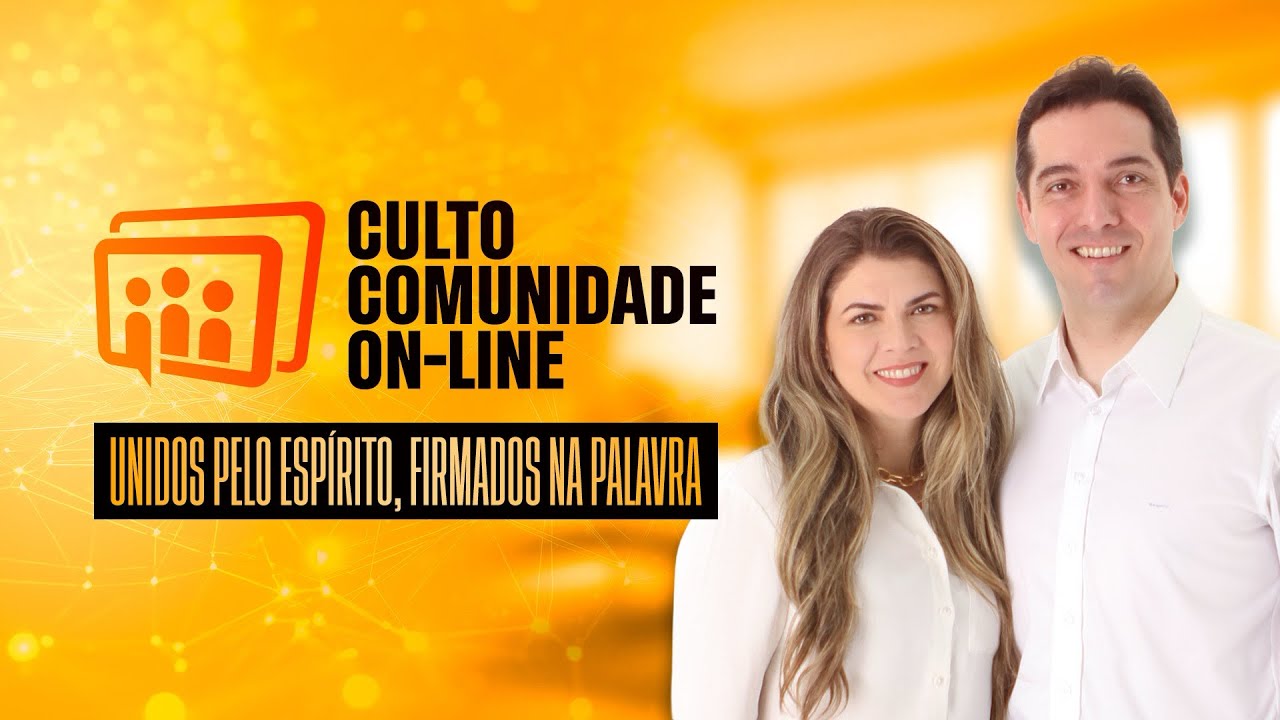 🛑🛑 CULTO COMUNIDADE ONLINE | 08/03
