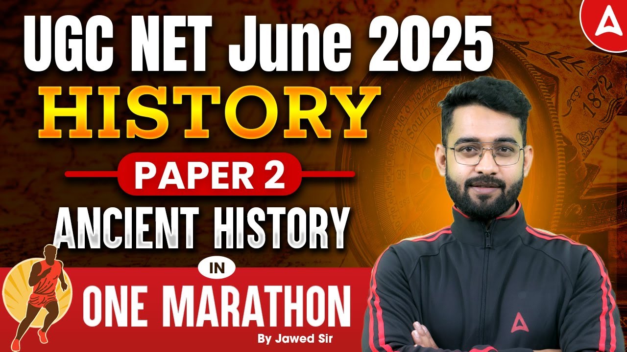 UGC NET History Marathon Class | Complete Ancient History In One Marathon By Jawed Sir