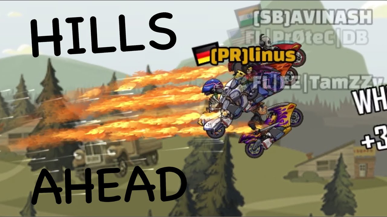 СТРАННАЯ ГОНКА (Впереди холмы) | Hill Climb Racing 2