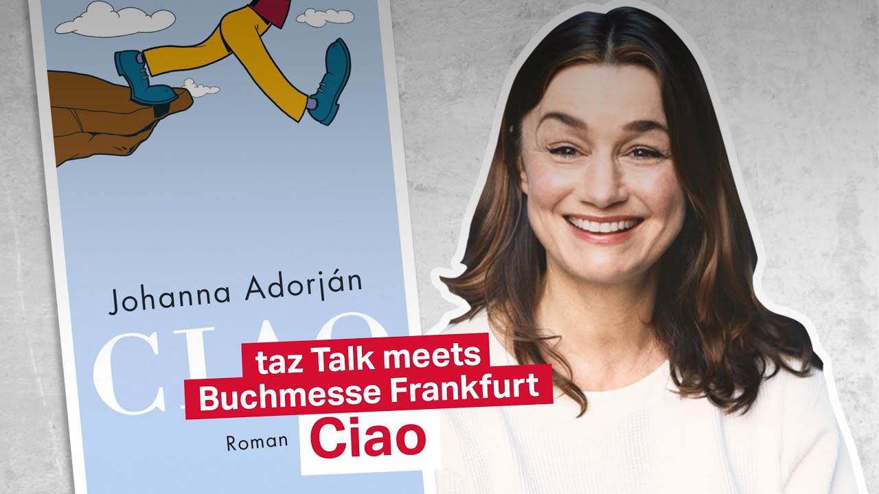 Johanna Adorján: Ciao - taz Talk meets Buchmesse Frankfurt