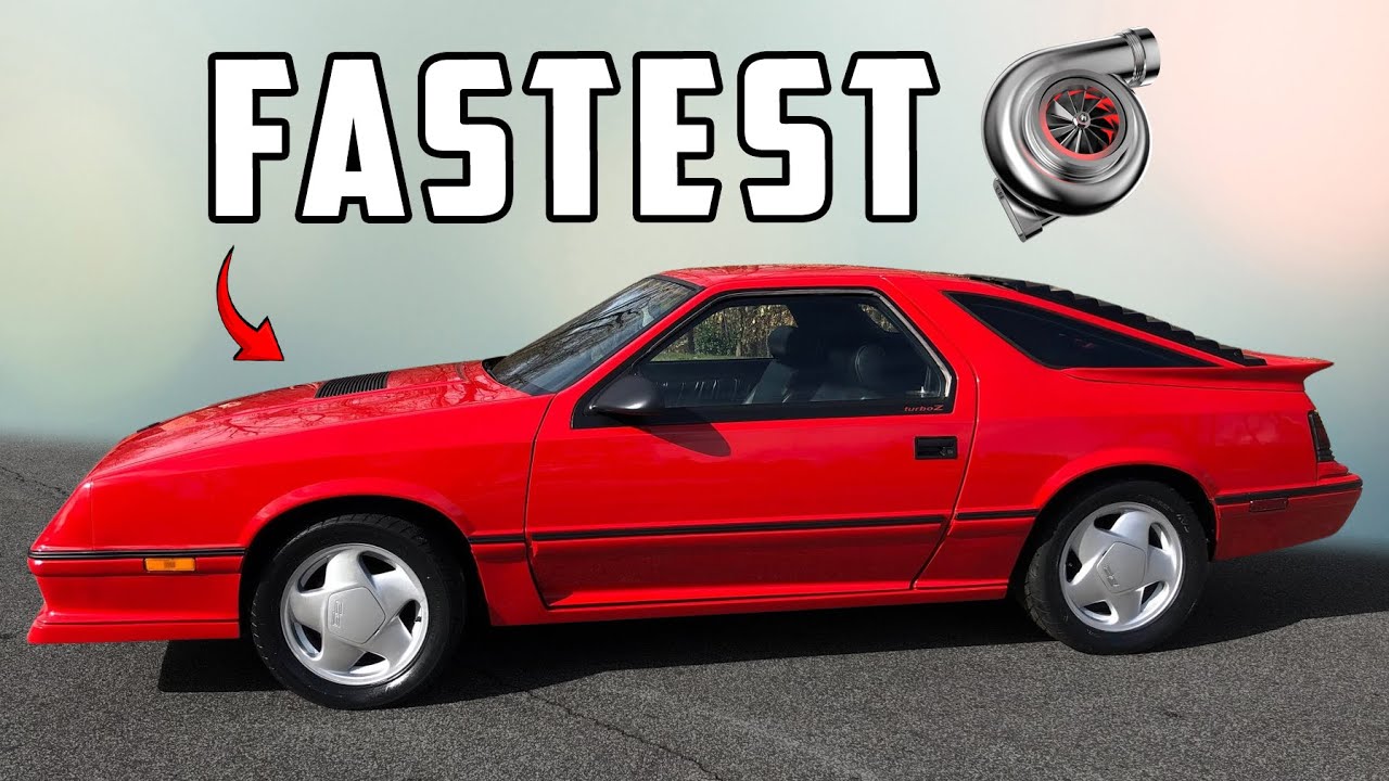 9 Fastest American Turbo Cars Of The 1980s!
