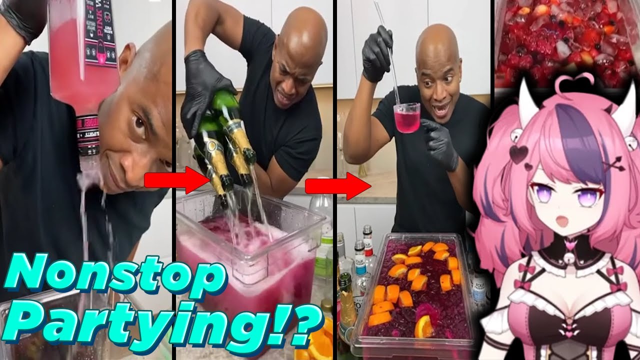 Ironmouse Reacts To Tipsy Bartender