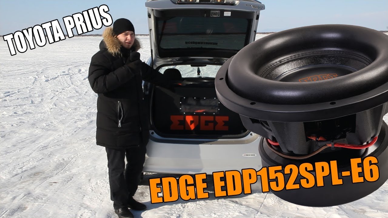 Ёжик ломает приус! Обзор почти громкого Prius и EDGE EDP 152SPL.