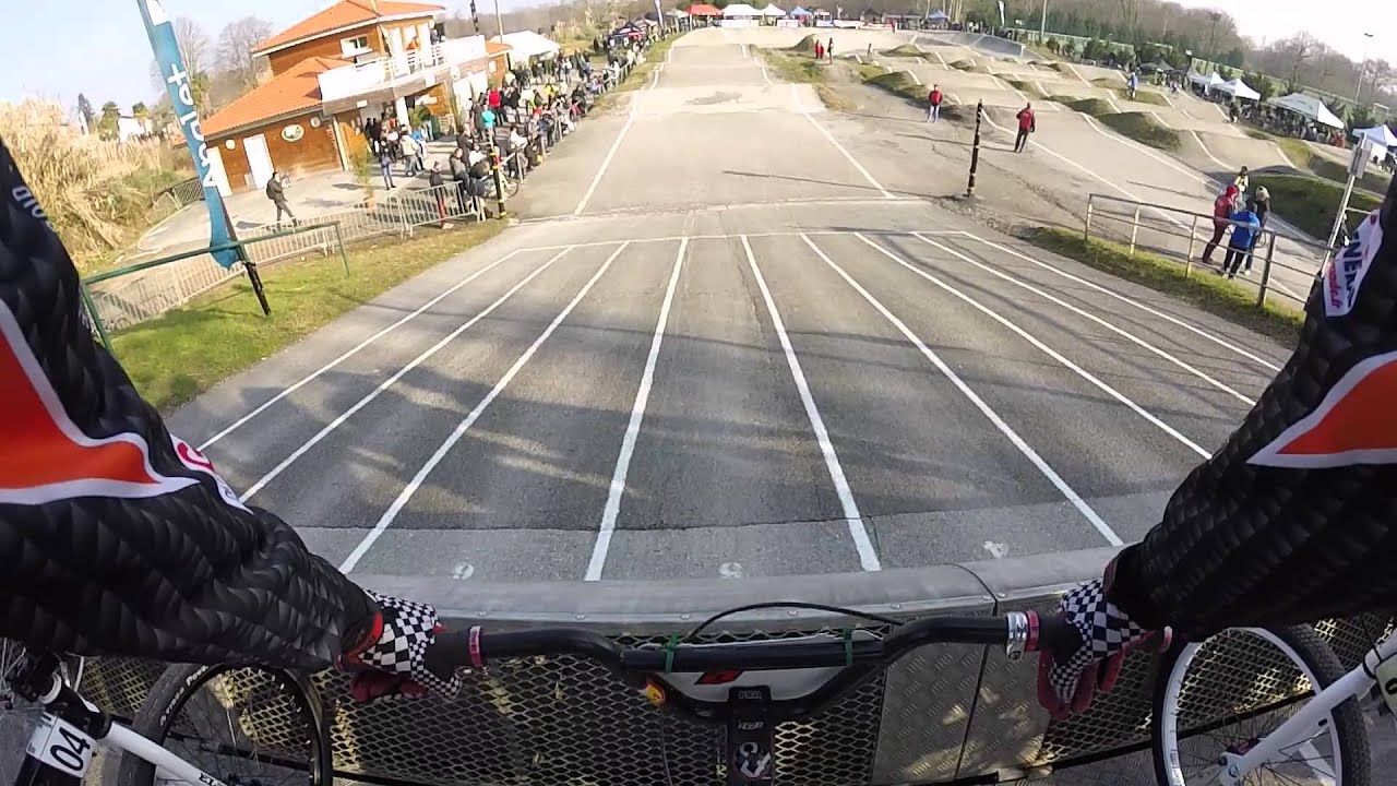 Caméra embarqué BMX coupe d'Aquitaine Anglet 2015, essais 1 & 3