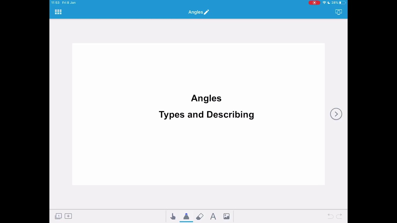 Angles Types and Describing