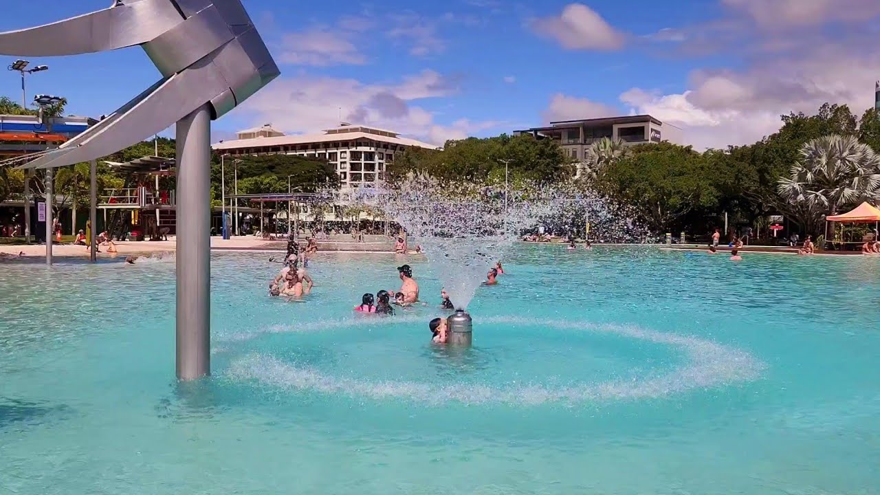 Cairns Esplanade Lagoon - A Meeting Point For B'packers