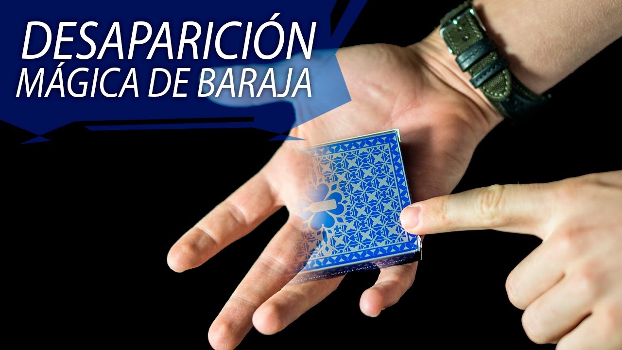 Como hacer desaparecer una baraja de cartas - TRUCO DE MAGIA REVELADO