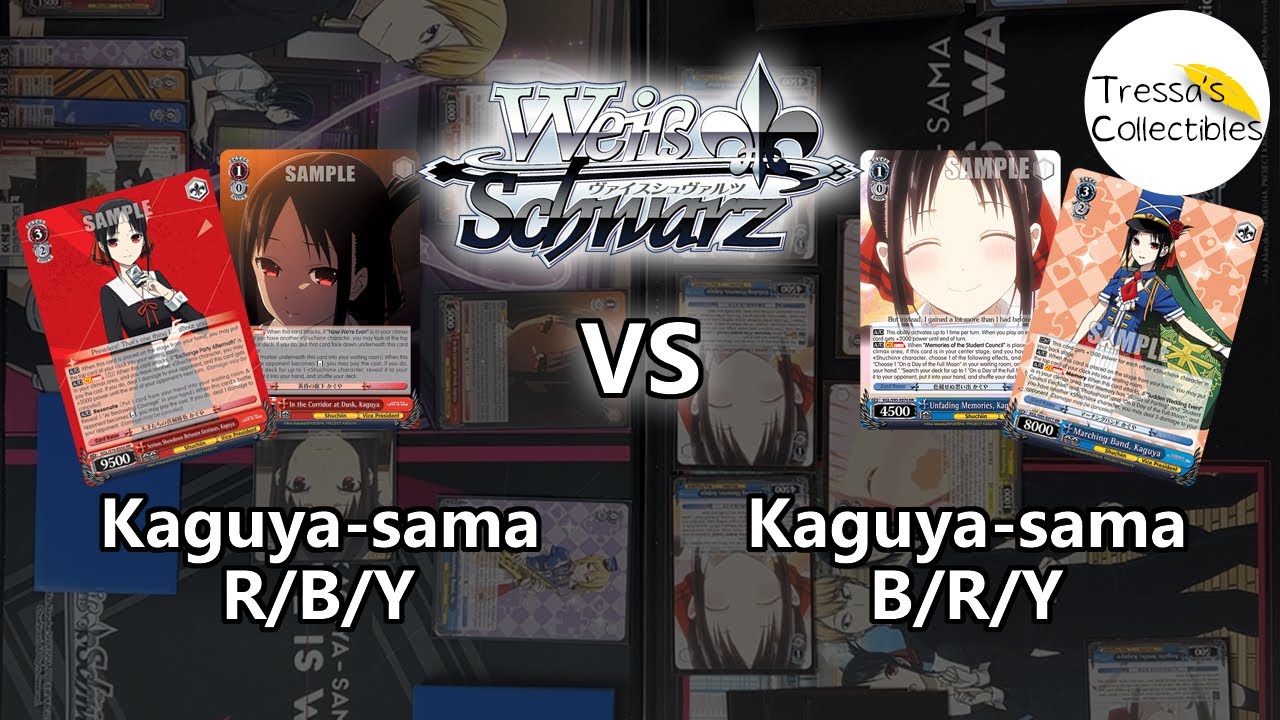 Kaguya-sama (R/B/Y) vs. Kaguya-sama (B/R/Y) [Weiss Schwarz TCG]
