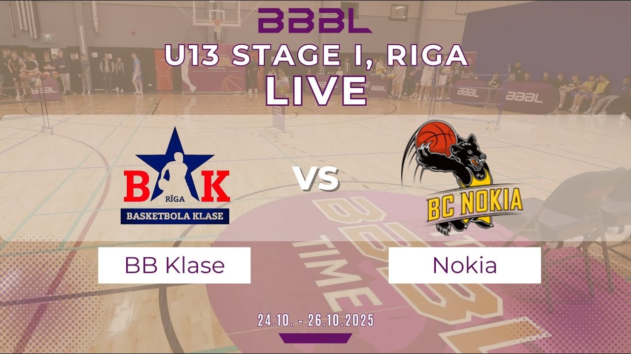 Basketbola klase 2013 vs BC Nokia 2013 | BBBL Boys U13