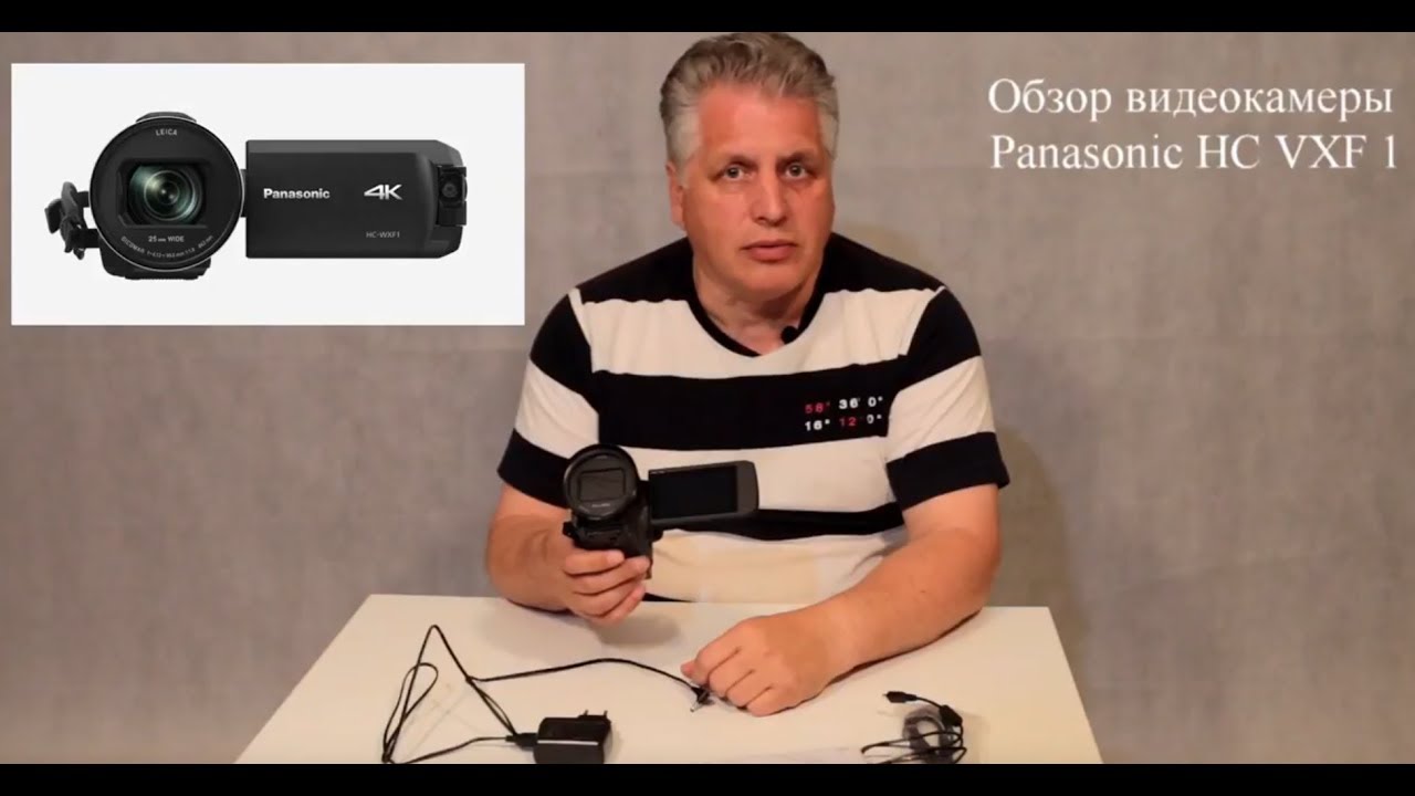 Обзор новой камеры Panasonic HC VXF-1