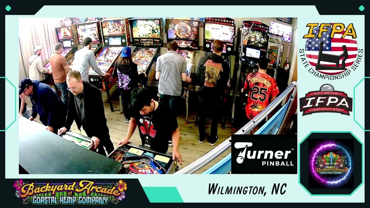 IFPA NC State Championships at The Backyard Arcade