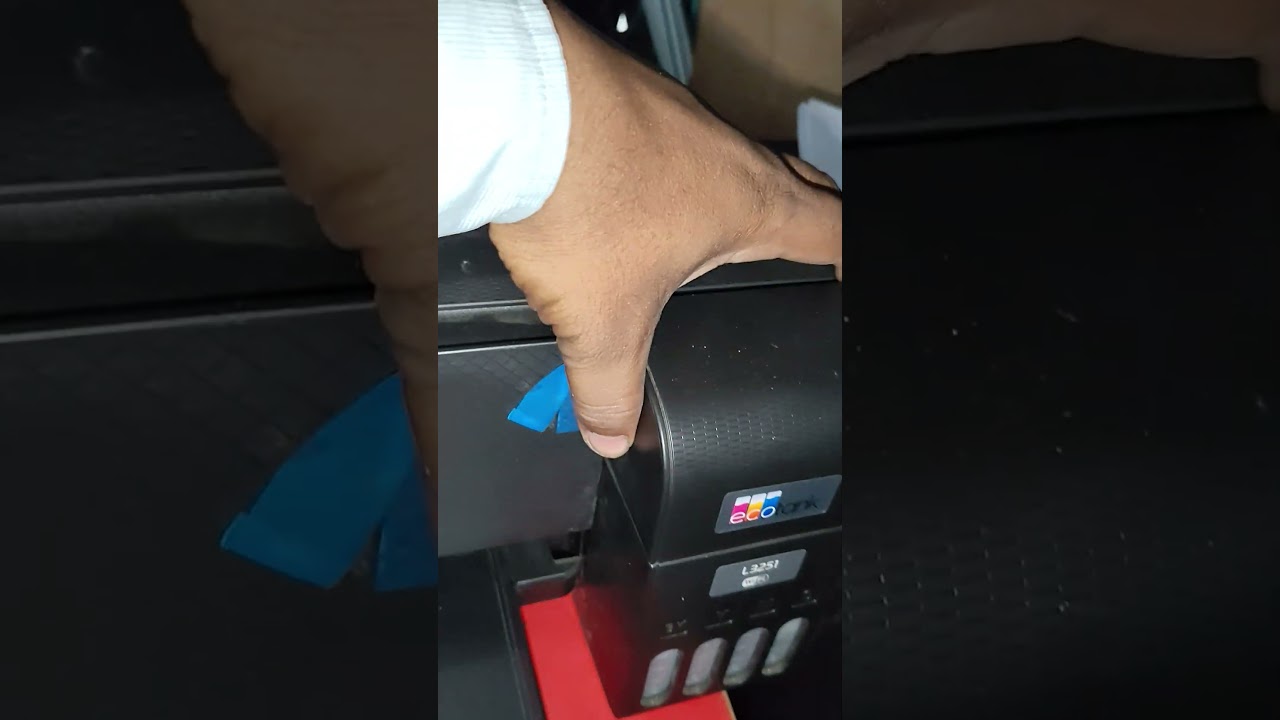 printer Epson L3250 Reset kaise kare solution print #head #cleaning #