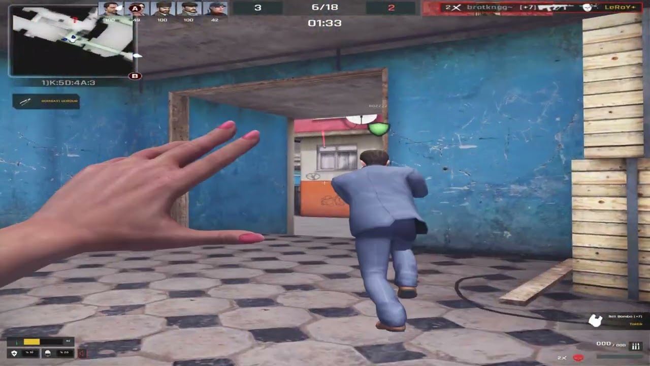 BİR BAKTIM GENE AYNI KARIN AĞRISI - BRATKNGG ZULA FRAG MOVİE #1