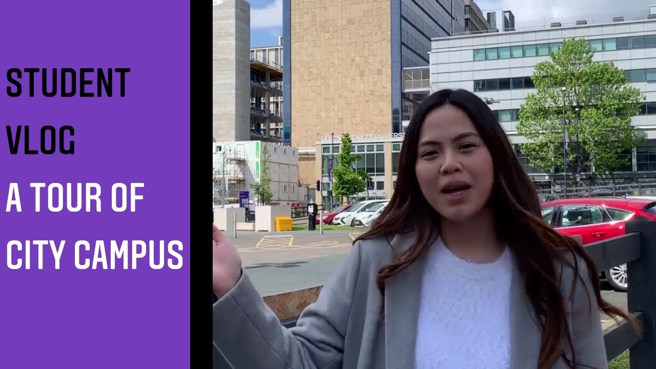 Leeds Beckett city campus tour | Student vlog