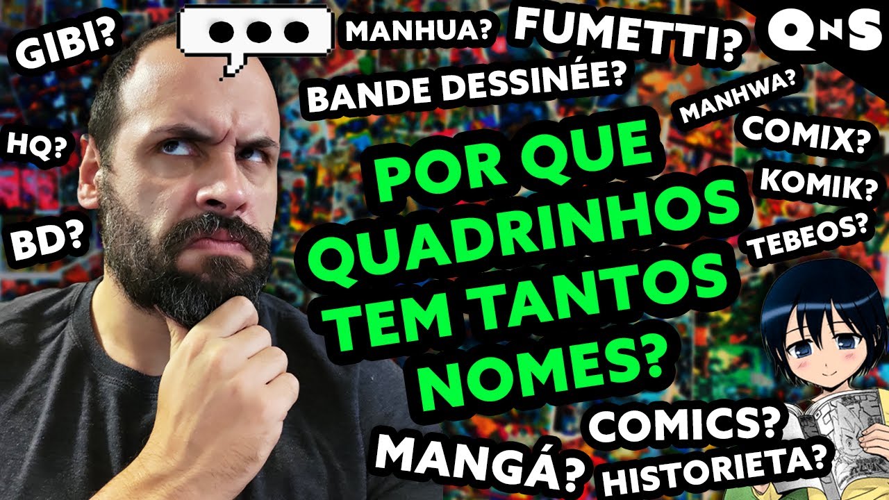 MANGÁ É QUADRINHO? O que é COMICS? Por que se chama GIBI?