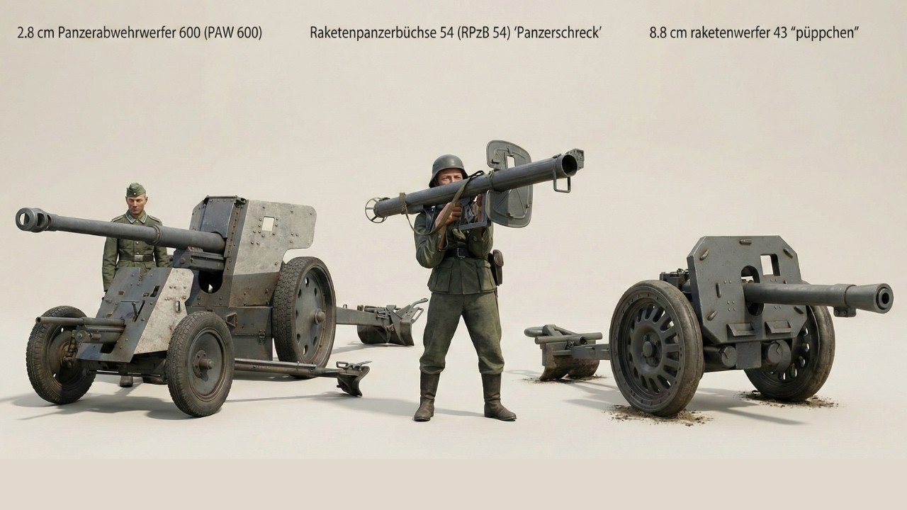 Every German Anti-Tank Weapon Used in WW2