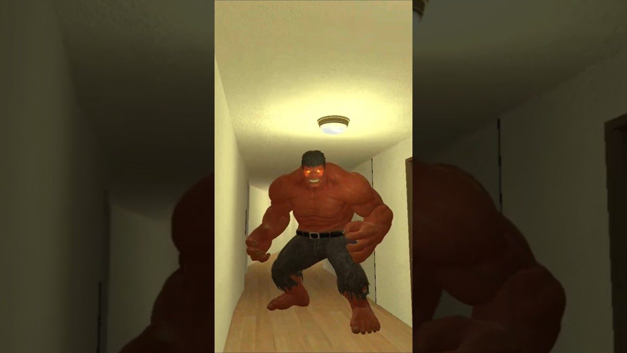 RED HULK VS PILLAR CHASE NPCS 