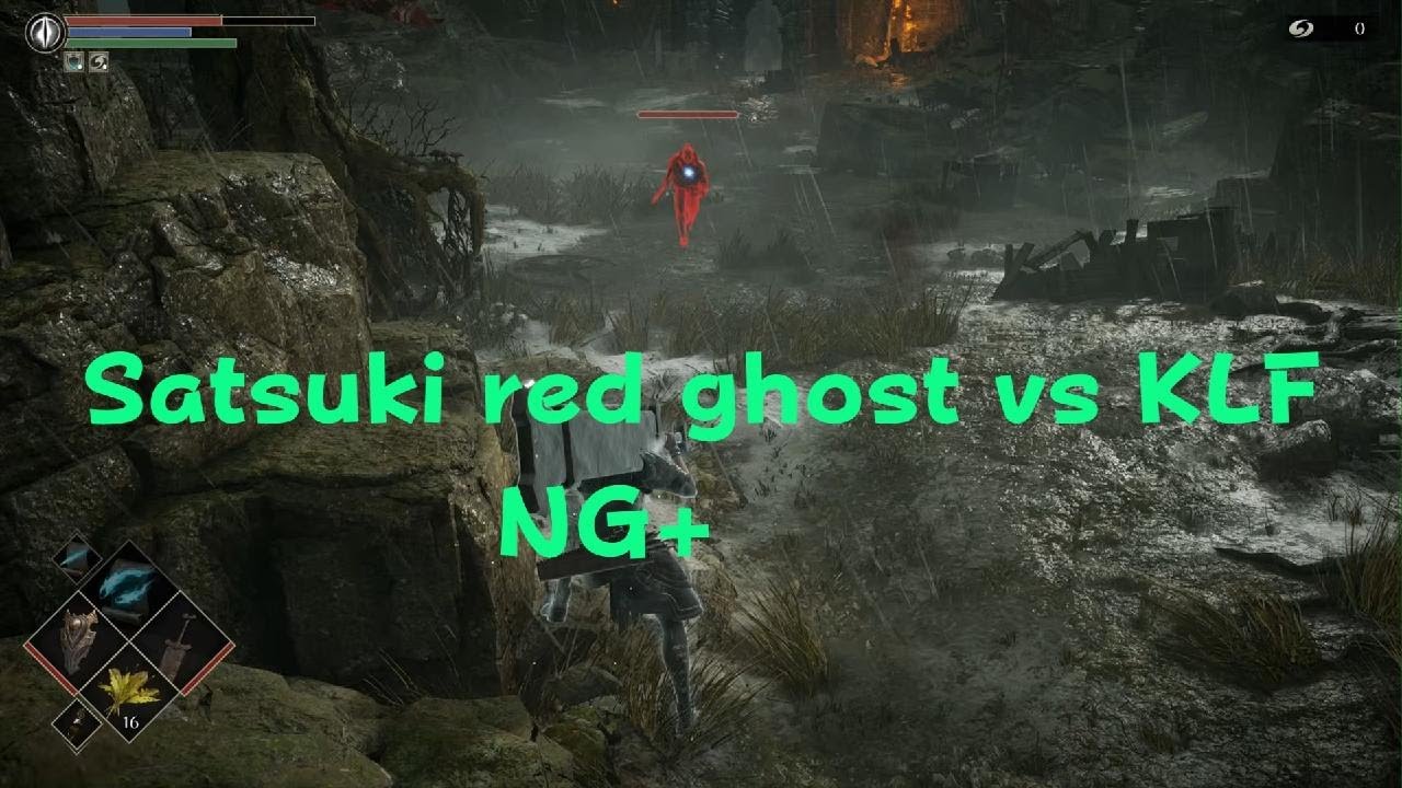 Demon's Souls Satsuki red ghost vs KLF NG+