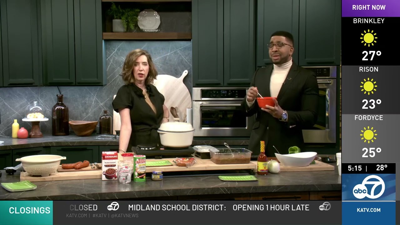 Melinda Mayo's red beans & rice recipe! | Prepping for the Big Game