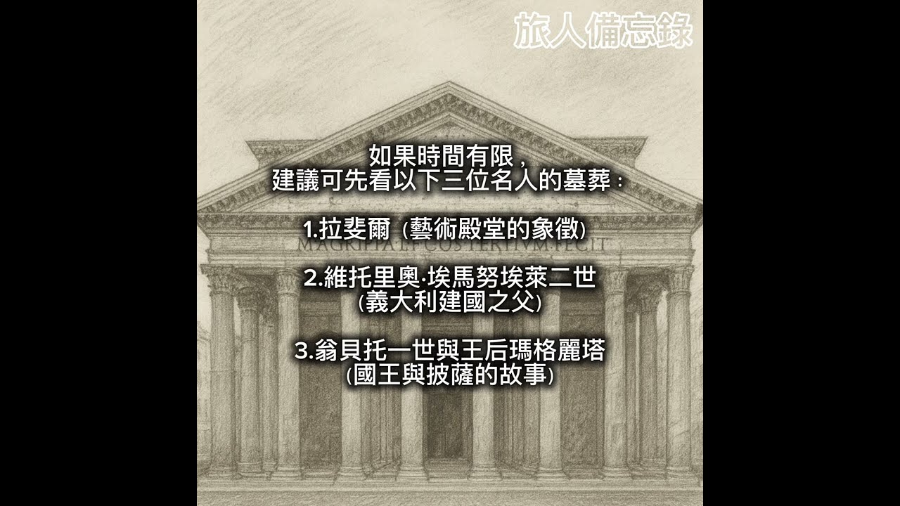 羅馬萬神殿（Pantheon）導覽 #羅馬 #萬神殿#義大利旅遊 
