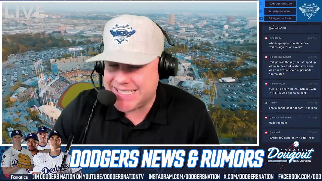 BREAKING: Dodgers Re-Sign Star Reliever Evan Phillips, LA DFAs Catcher, Kiké Hernández News Next!