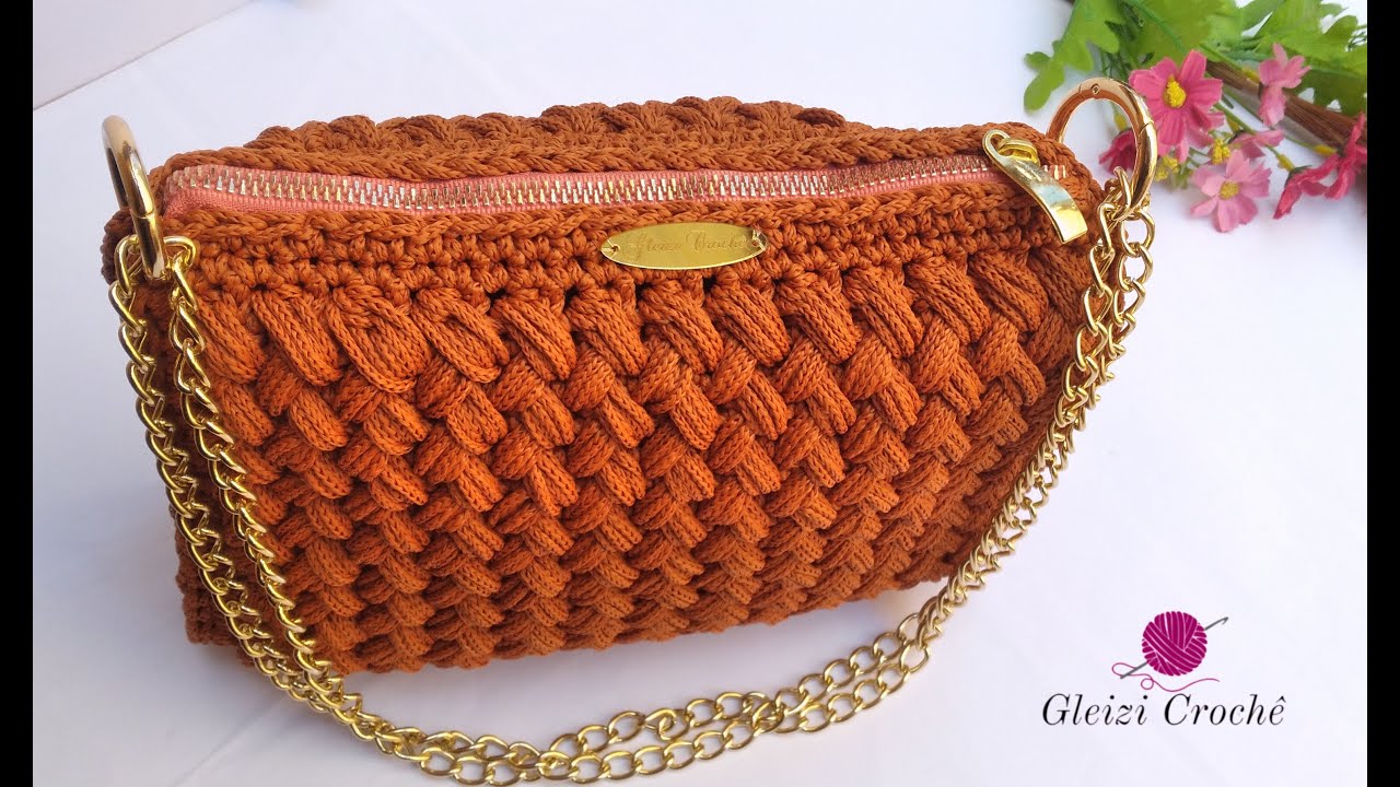 BOLSA DE CROCHÊ FÁCIL