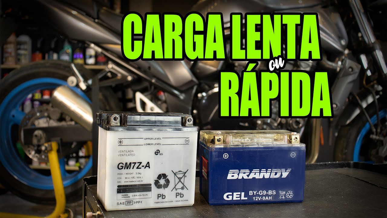 Quantas horas pra carregar a BATERIA da moto?