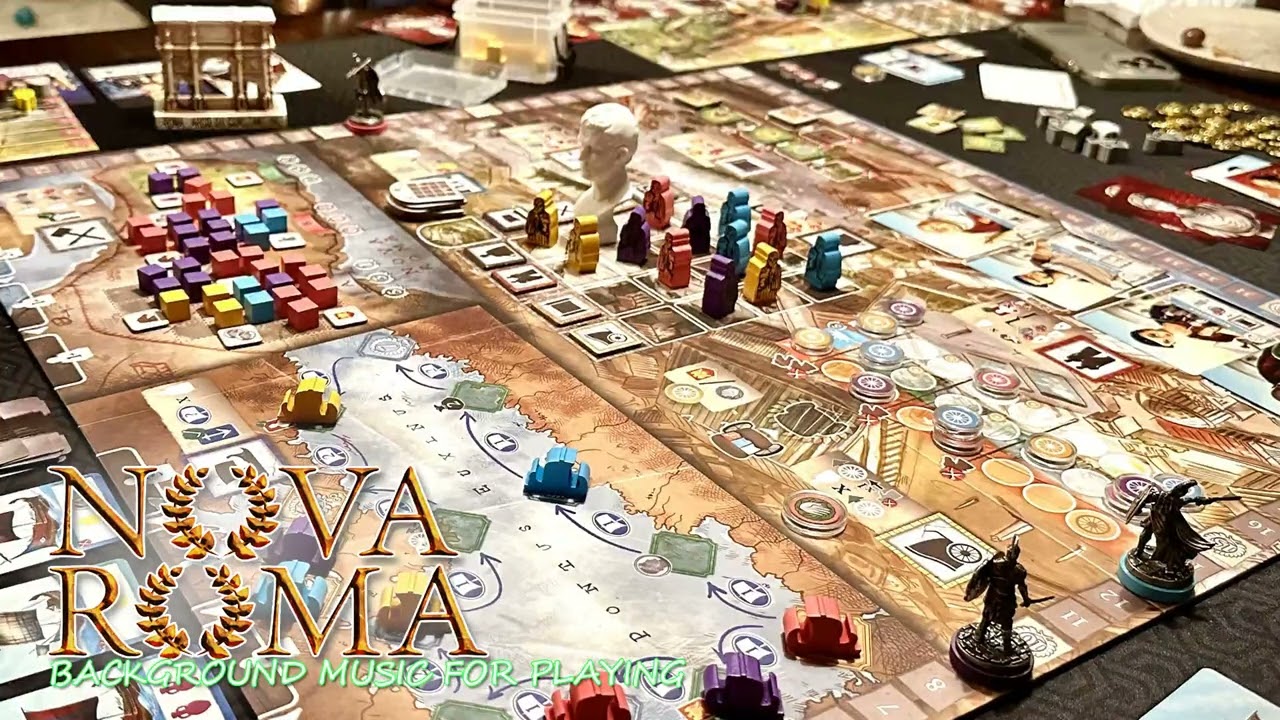 NOVA ROMA - Board Game Background Mix | MUSIC & AMBIENCE for playing