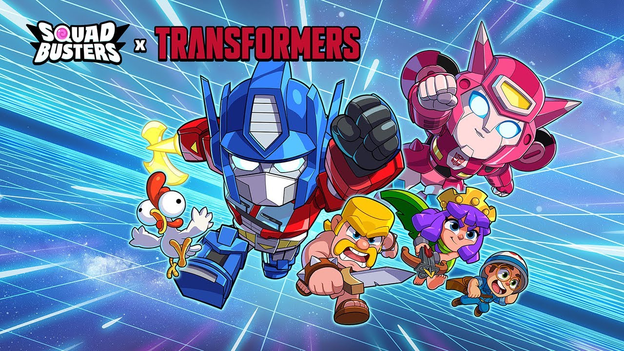 Squad Busters x Transformers &ndash; Coming September 16th! 🌠