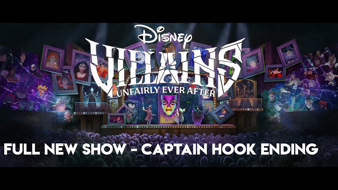 New Show - Disney Villains: Unfairly Ever After (Captain Hook Ending) at Disney's Hollywood Studios