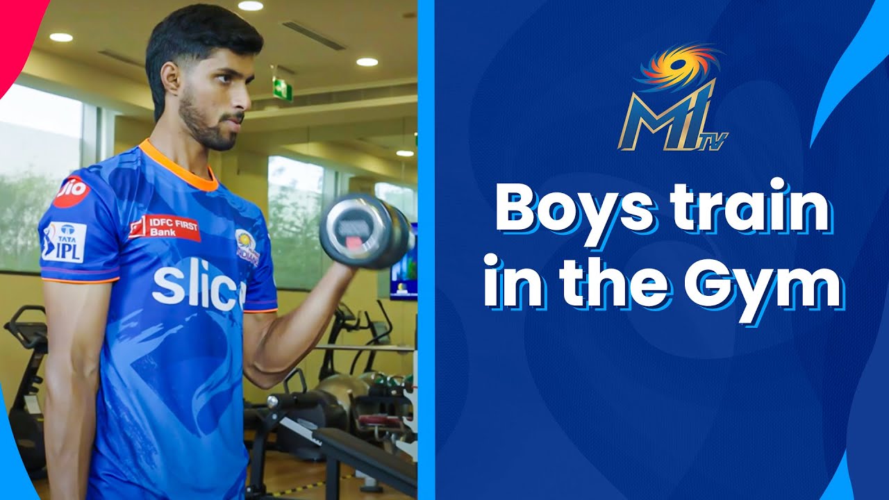 MI Squad train in the gym | Mumbai Indians
