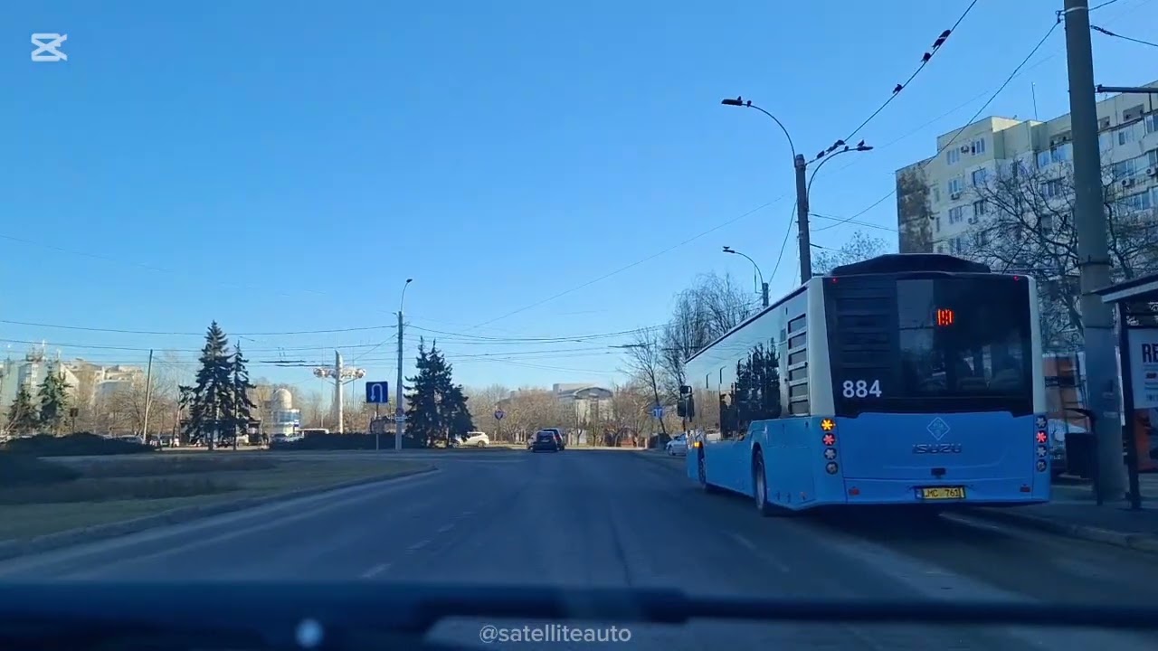 Город живёт счастьем своих людей. Эпизод 1. #Кишинёв. — Илья за рулём.