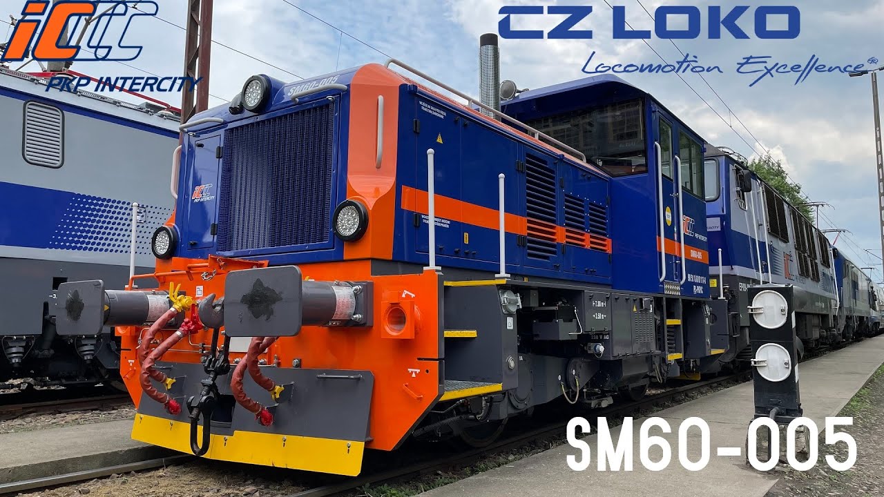 [PKPIC] CZ LOKO SM60-005 vel EffiShunter 300 - prezentacja najnowszego manewrowego 