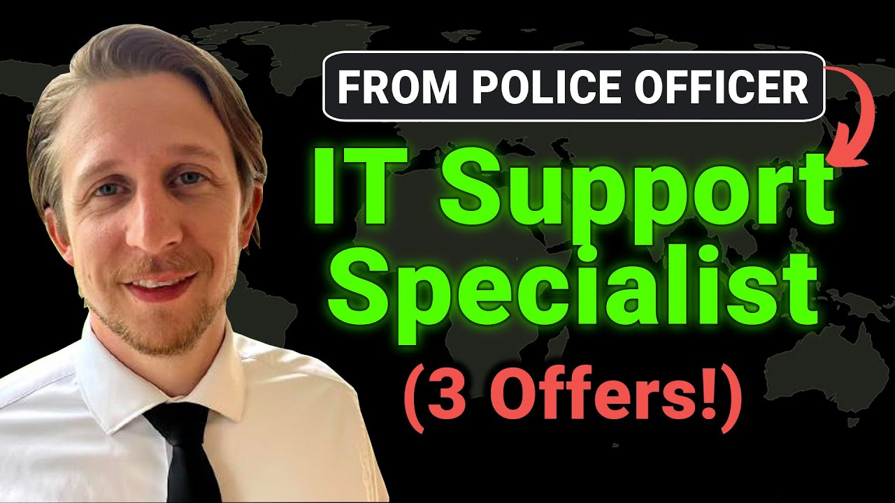 From Police Officer to IT Support Specialist in Months! - (CourseCareers IT Course Review)